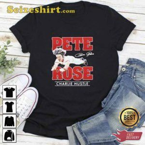 Pete Rose Charlie Hustle Signature Shirt