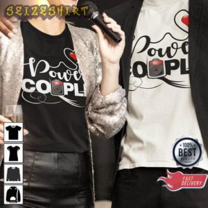 Power Couple Matching Happy Women Valentines Day Unisex T-Shirt