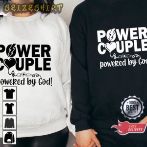 Power Couple Matching Women Valentines Day Unisex Sweatshirt