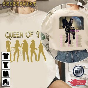 Queen Of Me Tour 2023 Shania Twain Fan Gift Unisex T-Shirt