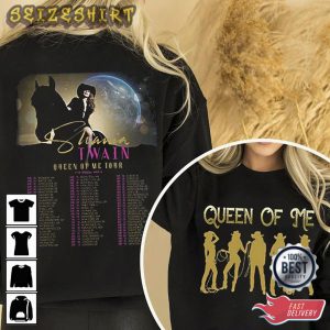 Queen Of Me Tour 2023 Shania Twain Fan Gift Unisex T-Shirt