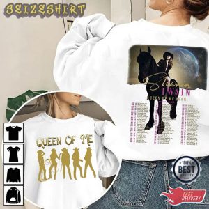 Queen Of Me Tour 2023 Shania Twain Fan Gift Unisex T-Shirt