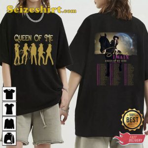 Queen Of Me Tour 2023 Shania Twain Fan Shirt
