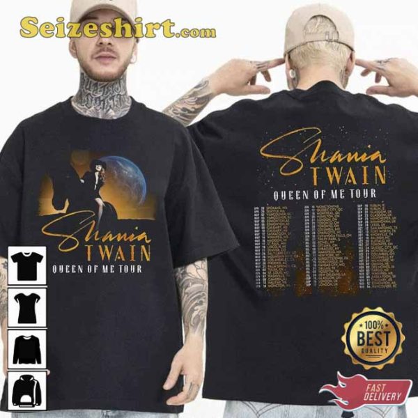 Queen Of Me Tour 2023 Shania Twain Music Sweatshirt