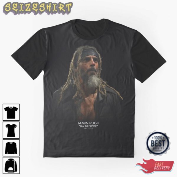 RIP Legendary Wrestler Jay Briscoe Graphic T-Shirt