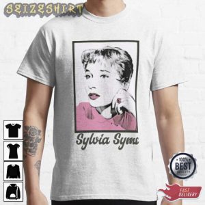 RIP Sylvia Syms 1943-2023 Vintage Tee Shirt