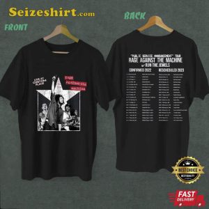 Rage Against The Machine Tour 2022 2023 T-Shirt