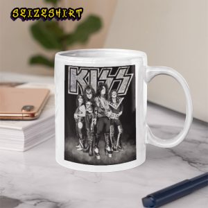 Retro 90s KISS Band Member Gift for Fans Coffee Mug