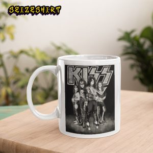 Retro 90s KISS Band Member Gift for Fans Coffee Mug
