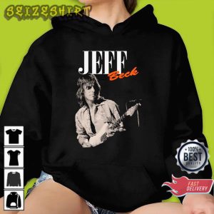 Retro 90s Rock Jeff Beck Gift for Fans Unisex Vintage T-Shirt Design