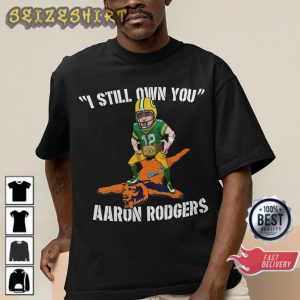 Retro 90s Rodgers Greenn Bay Packers Aaron Rodgers Unisex Vintage T-Shirt