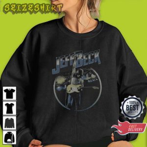 Retro Vintage 90s Jeff Beck Rest in Peace Unisex Memorial T-Shirt