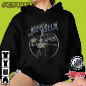 Retro Vintage 90s Jeff Beck Rest in Peace Unisex Memorial T-Shirt