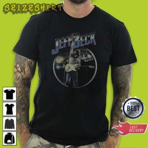 Retro Vintage 90s Jeff Beck Rest in Peace Unisex Memorial T-Shirt