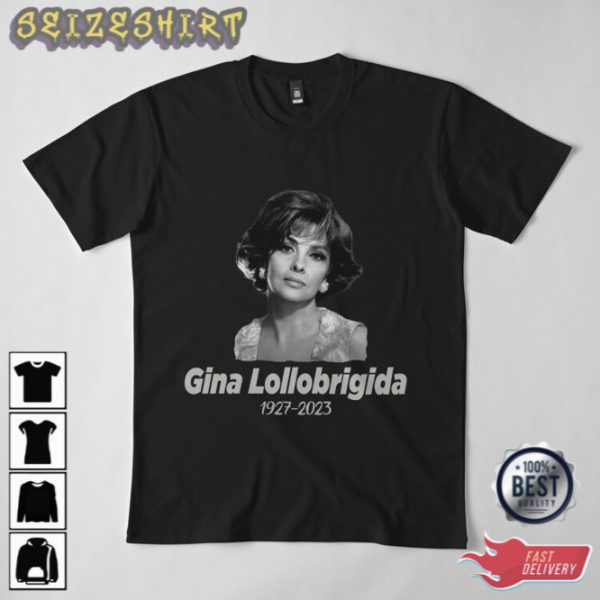 Rip Gina Lollobrigida Unisex T-Shirt