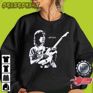 Rip Guitar legend Jeff Beck Gift for Fans Memorial T-Shirt