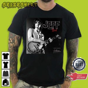 Rip Jeff Beck Signature 1994-2023 Unisex Vintage Graphic Memorial T-Shirt