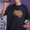 Rock Music Metallica M72 World Tour Skull In Flame Graphic TShirts
