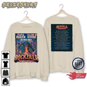 Rockzilla The Second Leg Tour 2023 Unisex Shirt