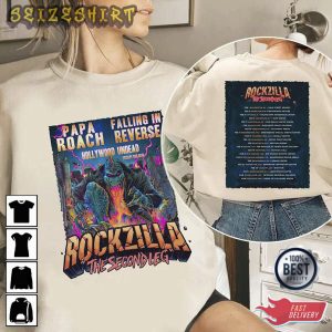 Rockzilla The Second Leg Tour Rockzilla 2023 T-Shirt Gift For Fan