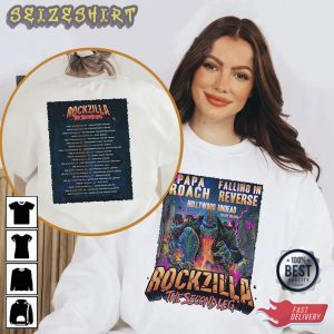 Rockzilla The Second Leg Tour Rockzilla 2023 T-Shirt Gift For Fan