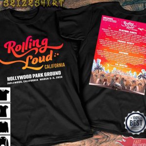 Rolling Loud California 2023 Music Festival Hollywood Park Unisex T-Shirt