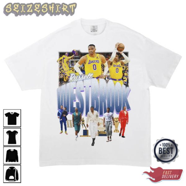 Russell Westbrook Baskeball Vintage Basketball Trending T-Shirt