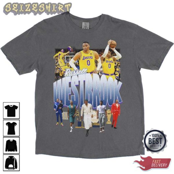 Russell Westbrook Baskeball Vintage Basketball Trending T-Shirt