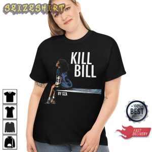 SZA SZA Kill Bill Vintage Graphic Printed T-Shirt