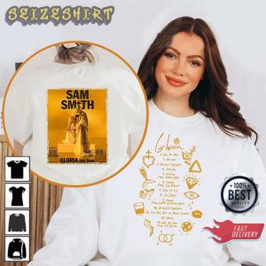 Sam Smith Gloria World Tour 2023 Sam Smith Fan Unholy T-Shirt Design