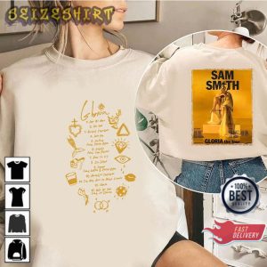 Sam Smith Gloria World Tour 2023 Sam Smith Fan Unholy T-Shirt Design