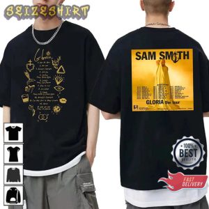 Sam Smith Gloria World Tour 2023 Sam Smith Tour Gift For Fan T-Shirt