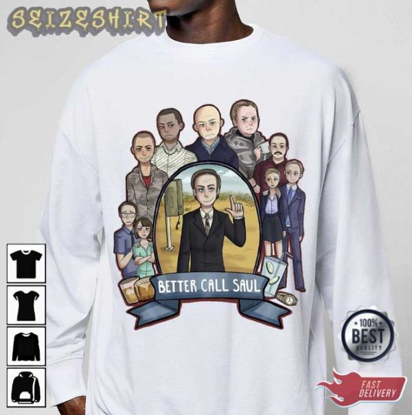 Saul Goodman Kim Wexler Howard Hamlin Mike Ehrmantraut Hoodie