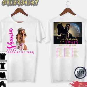 Shania Twain Queen Of Me Tour 2023 Gift for Fans Unisex Streetwear T-Shirt