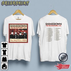 Shinedown The Revolutions Live Tour 2023 Hot Unisex T-Shirt