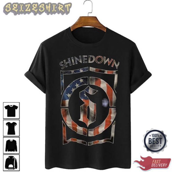 Shinedown The Revolution’s Live Tour 2023 Unisex Shirt