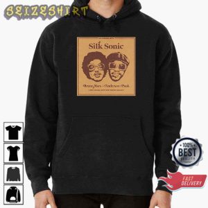 Silk Sonic Bruno Mars and Anderson Paak Unisex Vintage T-Shirt