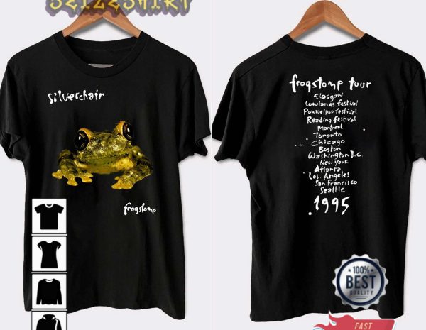 Silverchair Frogstomp Tour 1995 Gift for Fans Unisex Hip Hop Rap T-Shirt