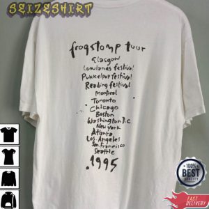 Silverchair Frogstomp Tour 1995 Gift for Fans Unisex Hip Hop Rap T-Shirt