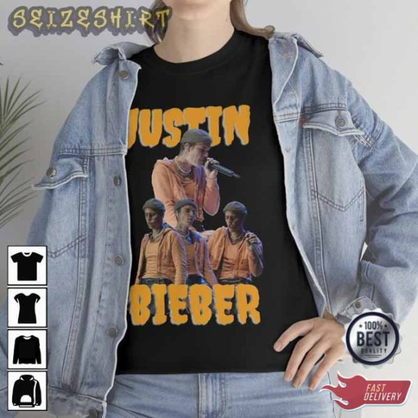 Singer Rap Hip Hop Style Justin Bieber T-Shirt