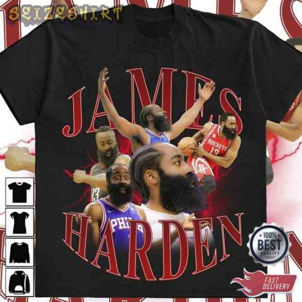 Sixers Basketball Player James Harden Unisex Hoodie