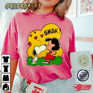 Smak Valentines Day Dogsnoopy Valentines Day Cute T-Shirt