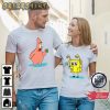 Spongebob Squarepants Cartoon Style Design Patrick Valentine’s Day Unisex Couple T-Shirt