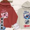 Stitch and Angel Couple Love Valentine’s Day Love Custom Hoodie