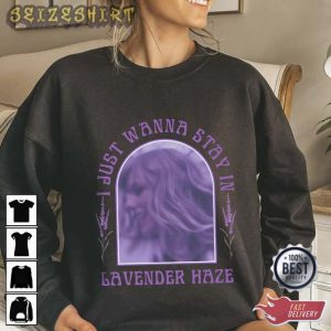 Taylor Swift Lavender Haze Lyrics Midnights Album Sweatshirt