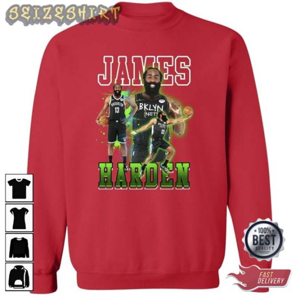 The Legend Cartoon Art Basketball James Harden Sweatshirt