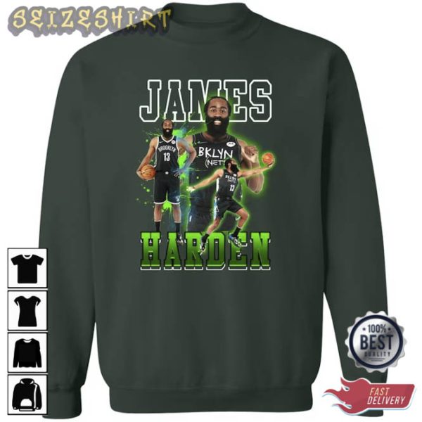 The Legend Cartoon Art Basketball James Harden Sweatshirt