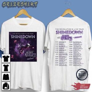 The Revolution’s Live Tour 2023 Shinedown Shirt
