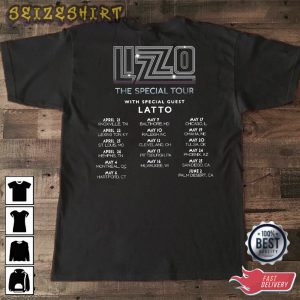 The Special Tour 2023 Music Lizzo Concert Shirt