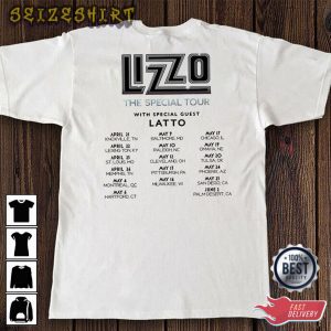 The Special Tour 2023 Music Lizzo Concert Shirt